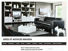 Tablet Screenshot of idees-maison.com